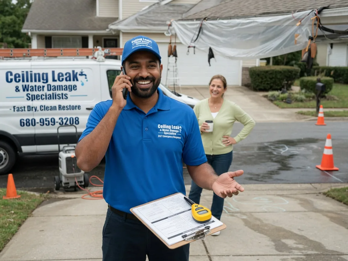 Ceiling Leak Cleanup Mcgraws, WV FAQs